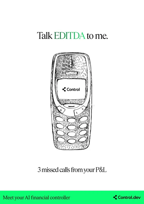 Talk EBITDA to me poster